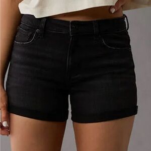 American Eagle Outfitters Black Super Super Stretch Shorts size 4